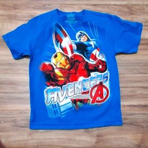 Marvel Avengers Kids shirt, iron-man, captain america, thor and hulk